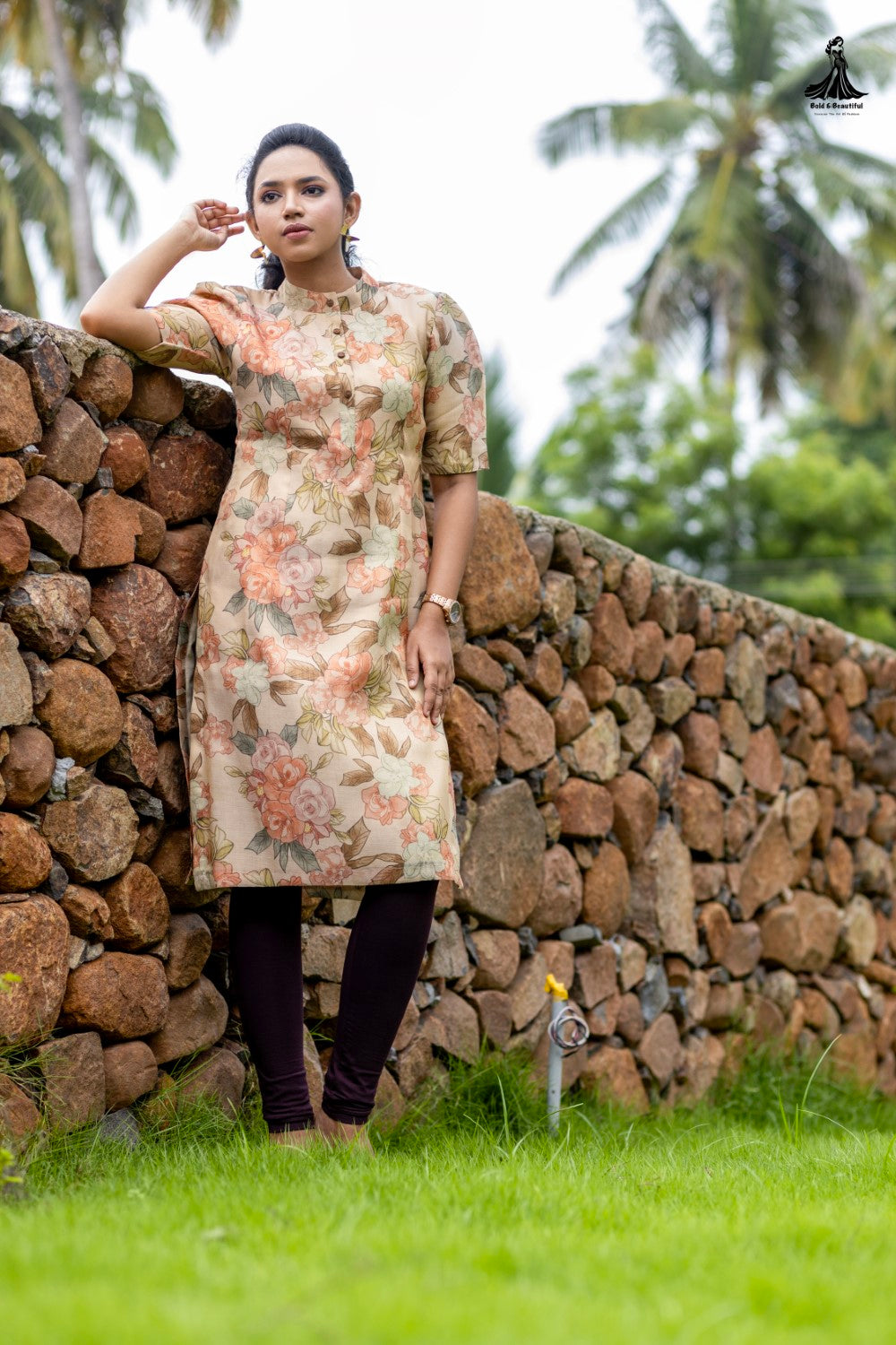 Terracota Floral Kurti