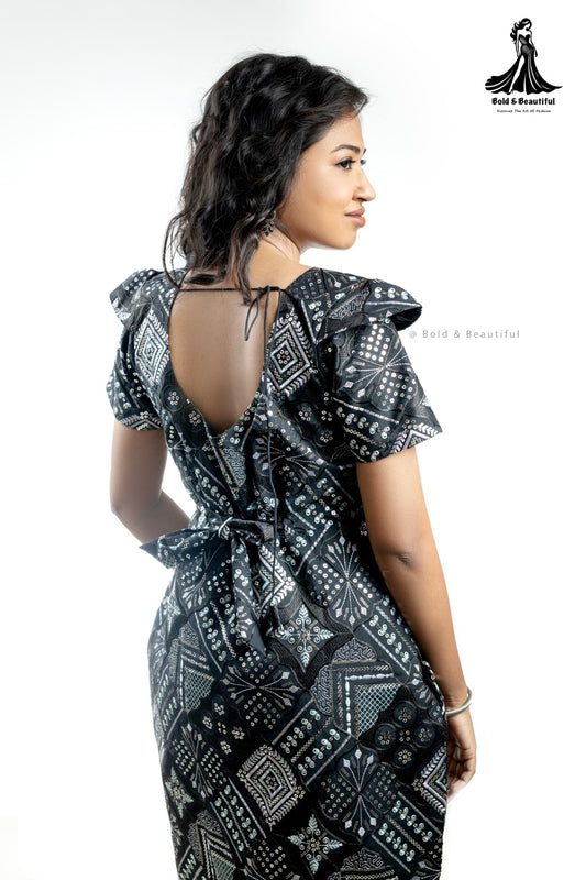 Midnight Sparkle Bodycon Dress