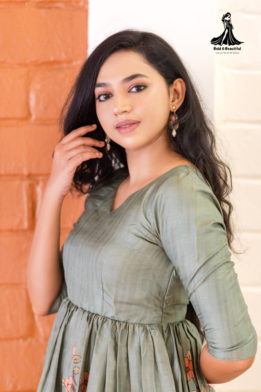 Emerald Kalamkari