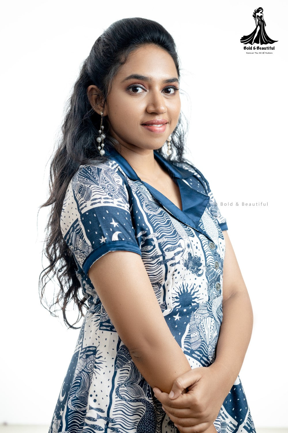 Nautical Bliss (Collar Dress)