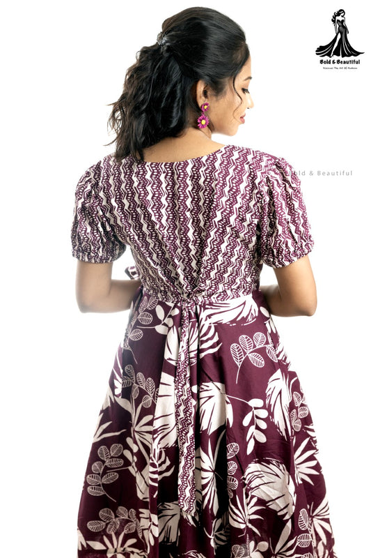 Berry Bliss Wrap Frock