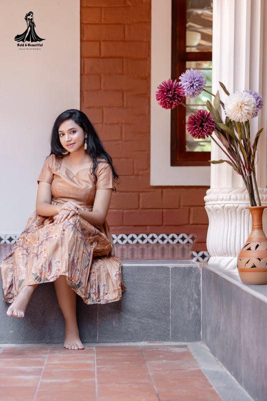 Floral Kalamkari Grace