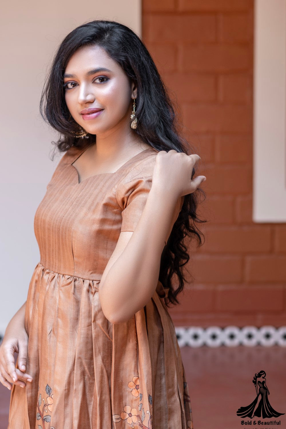Floral Kalamkari Grace
