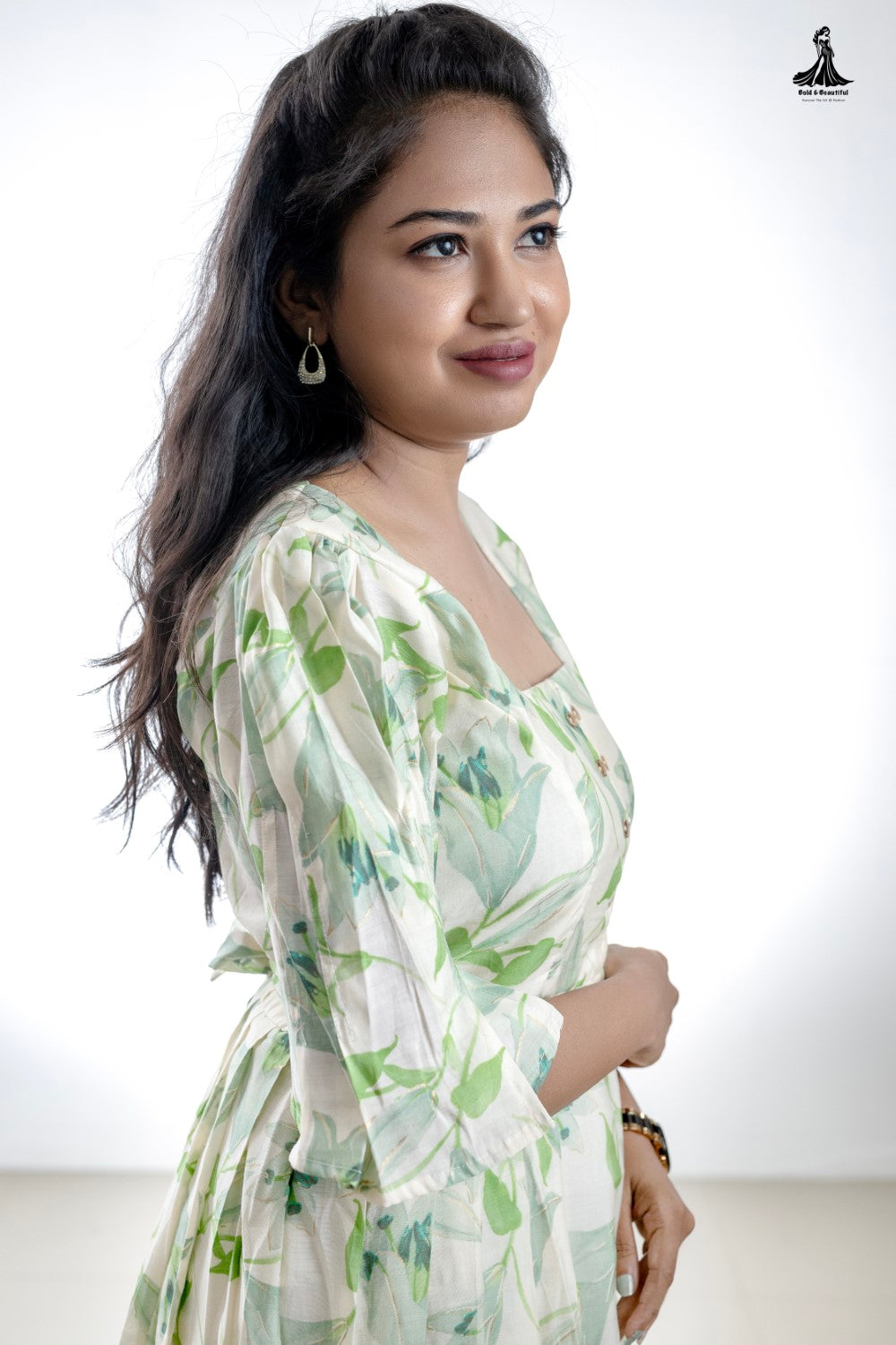 Pistachio Bloom Frock