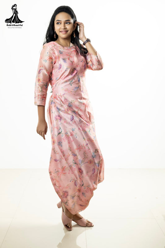 Twilight Rose Dothi Suit