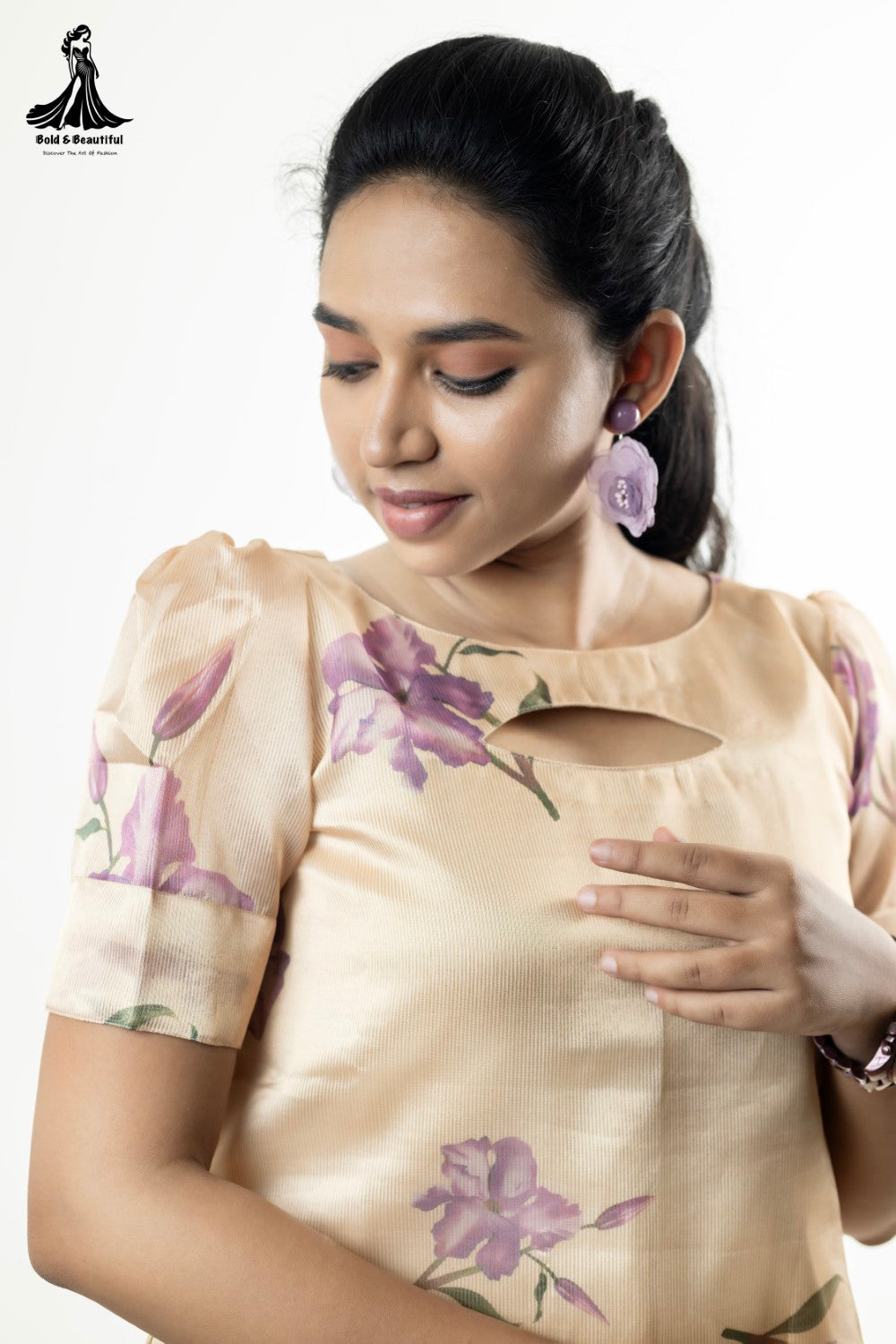 Grape Aura Kurti