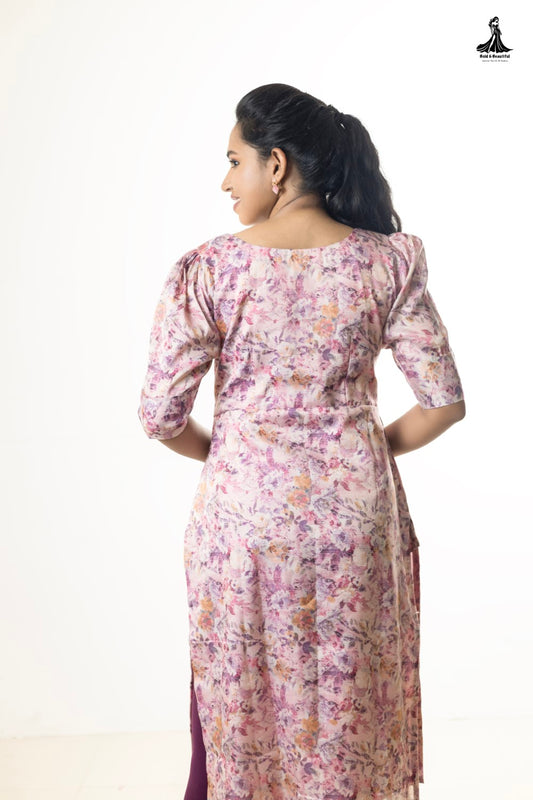 Lilac Bloom Kurti