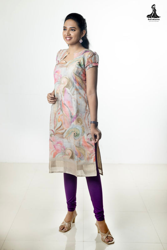 Swirl Symphony Kurti