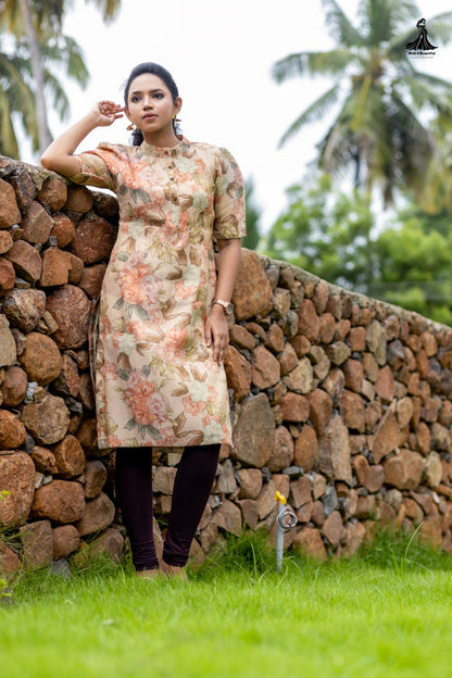 Terracota Floral Kurti