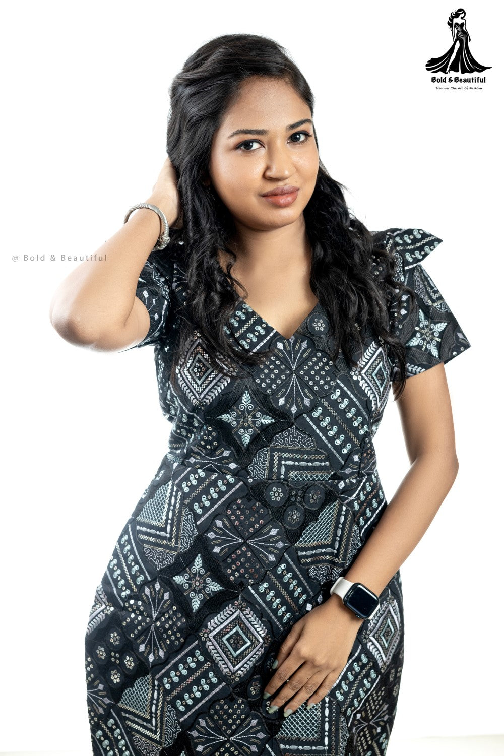Midnight Sparkle Bodycon Dress