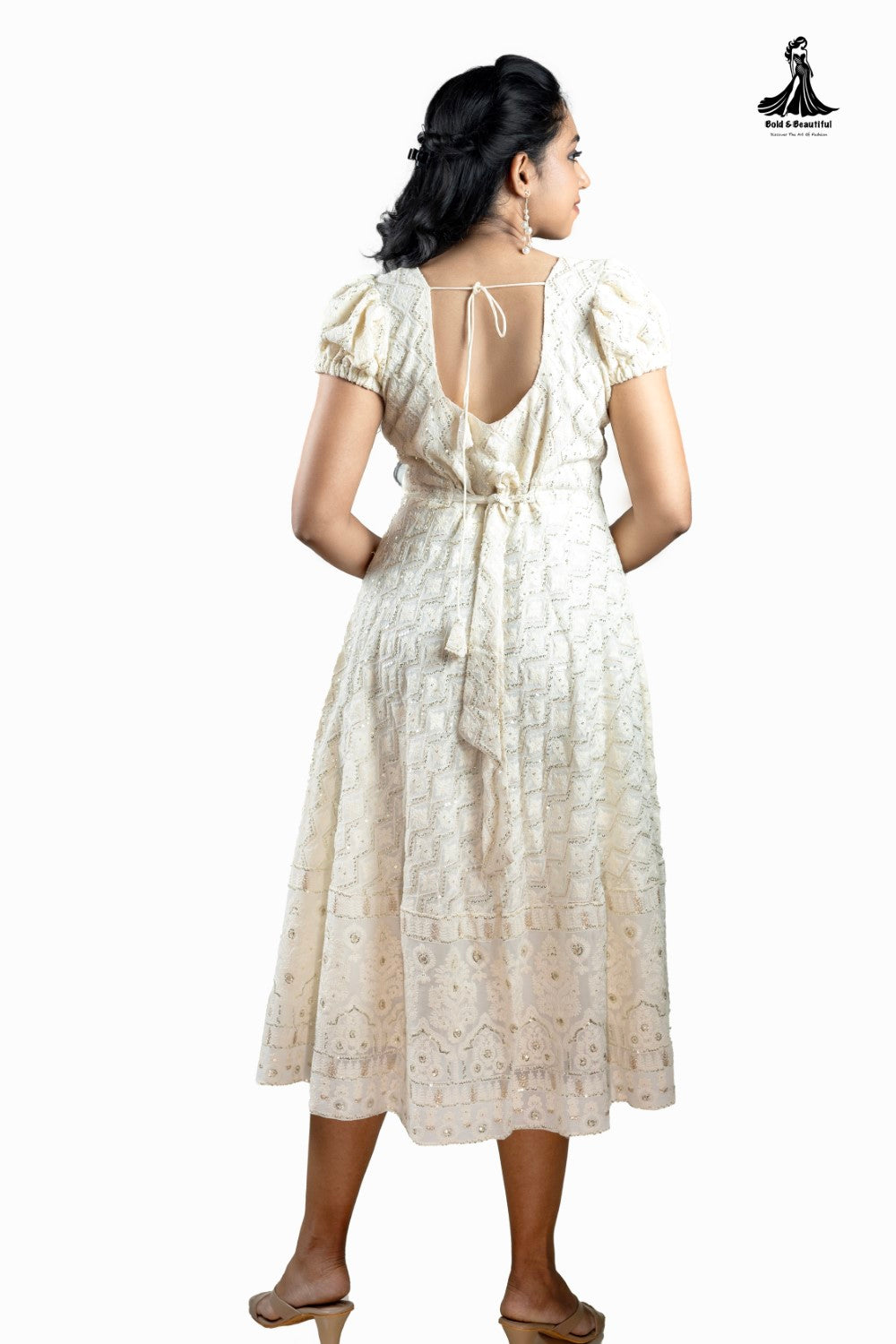 Golden Waves Frock