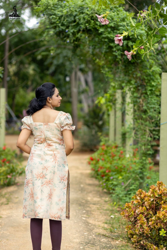 Cinnamon Bloom Kurti