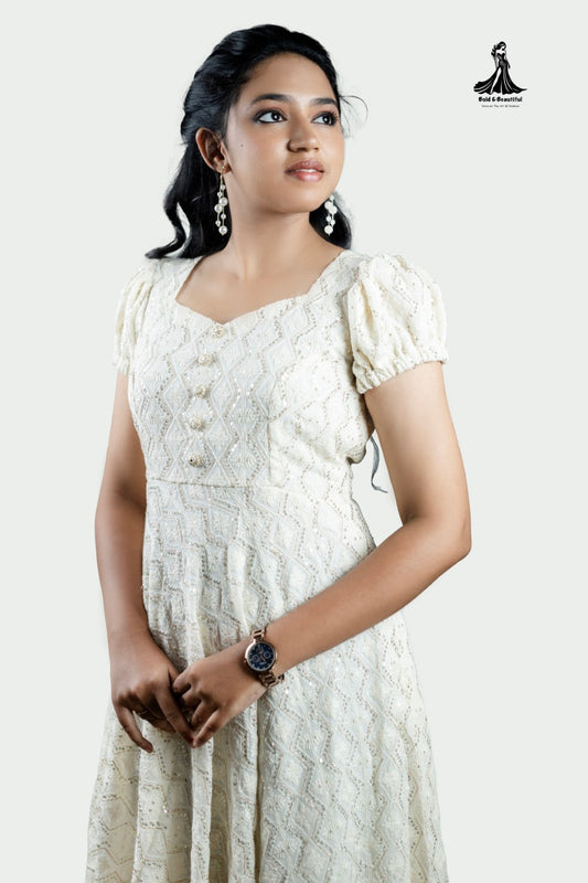 Golden Waves Frock