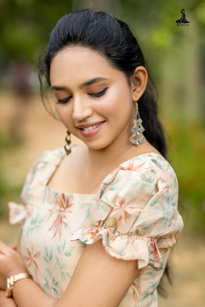 Cinnamon Bloom Kurti