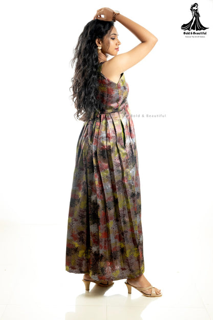 Aurora Wine Strap Dress