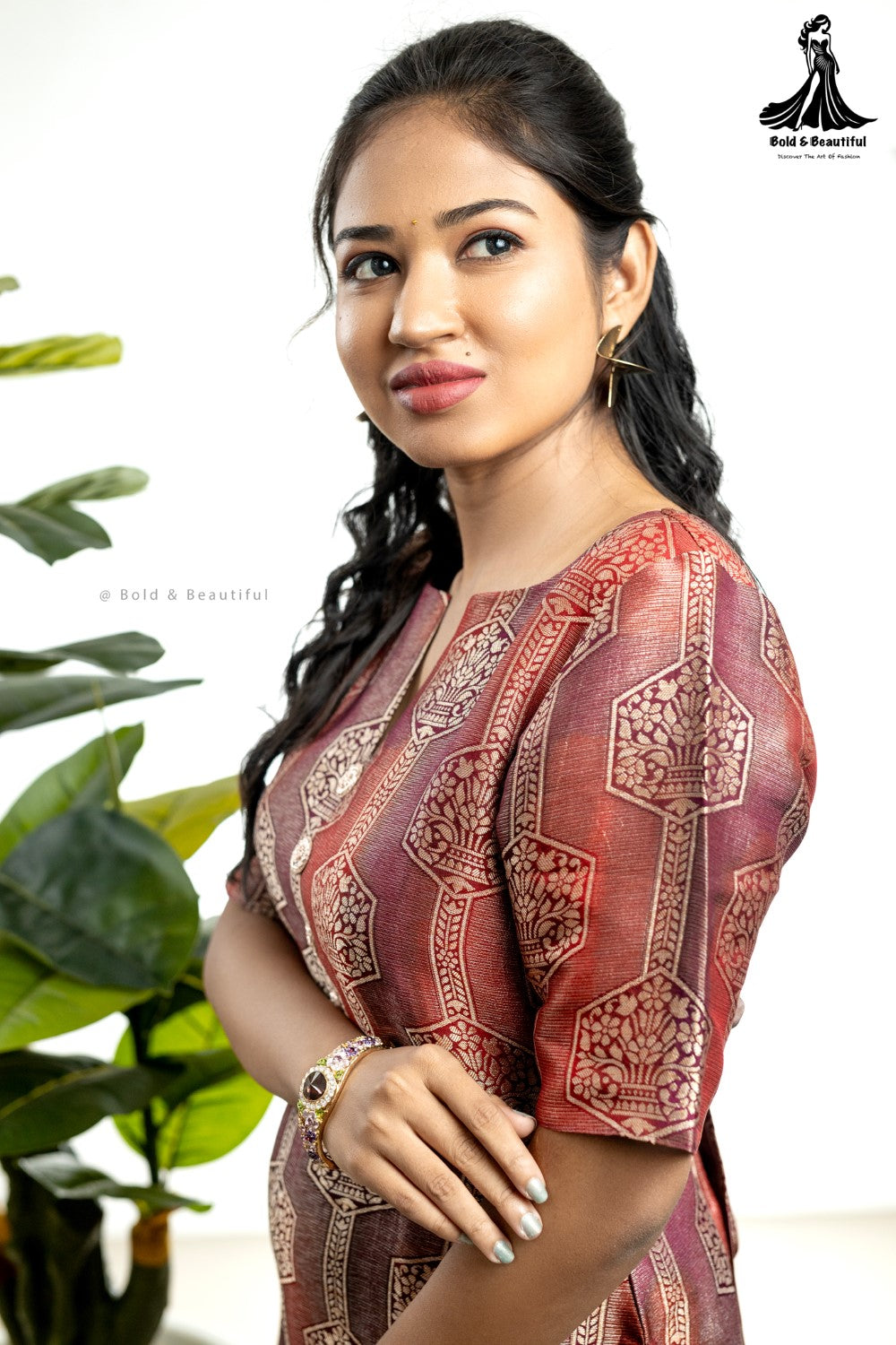 Maroon Royal Kurti