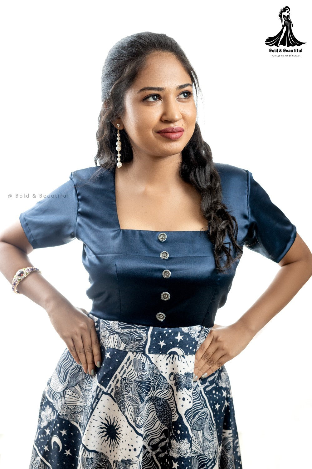 Nautical Bliss Satin Yoke
