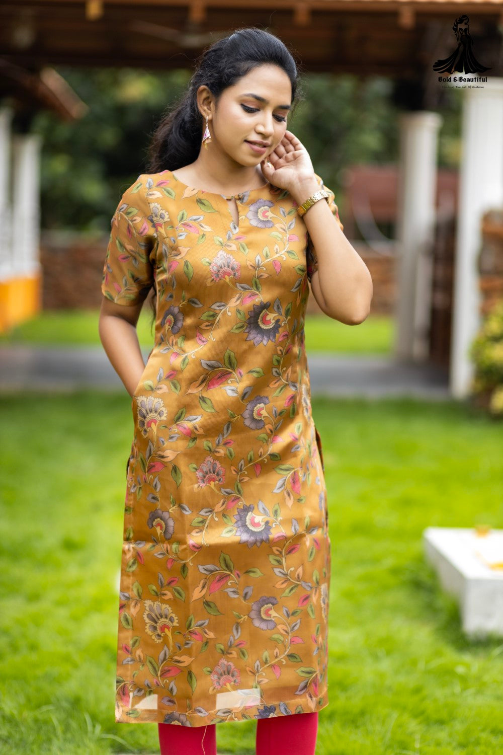 Golden Heritage Kurti