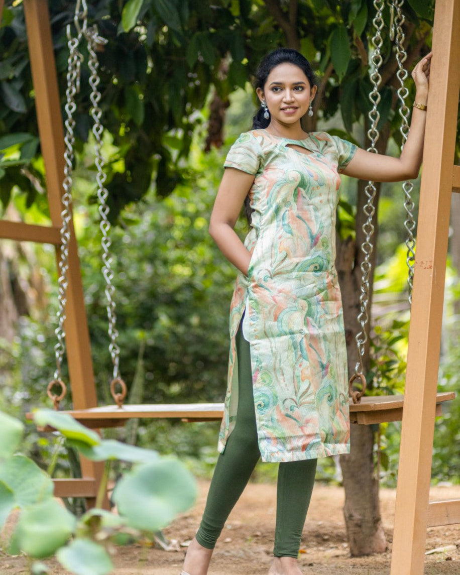 Dreamy Whirl Kurti
