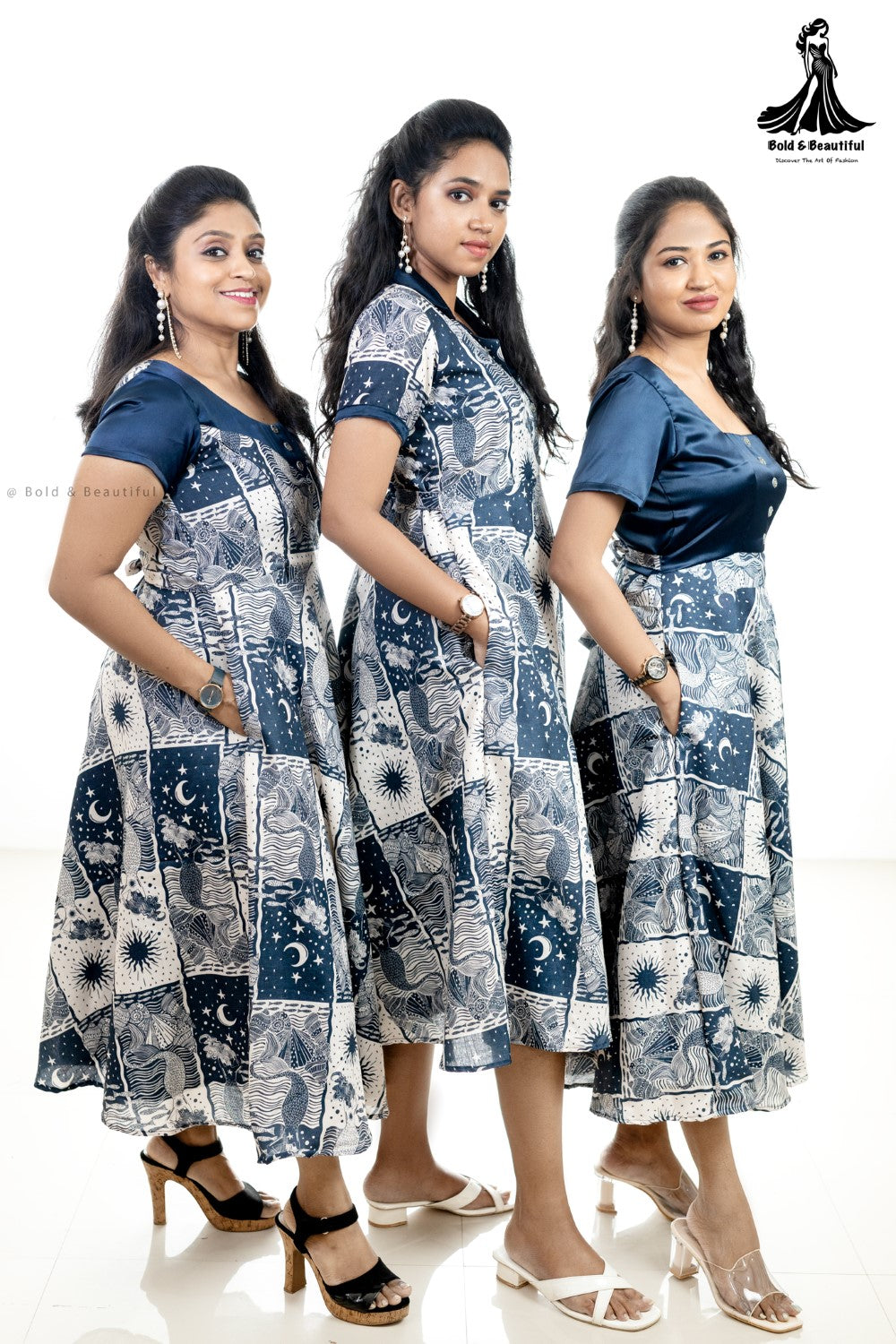 Nautical Bliss (Collar Dress)