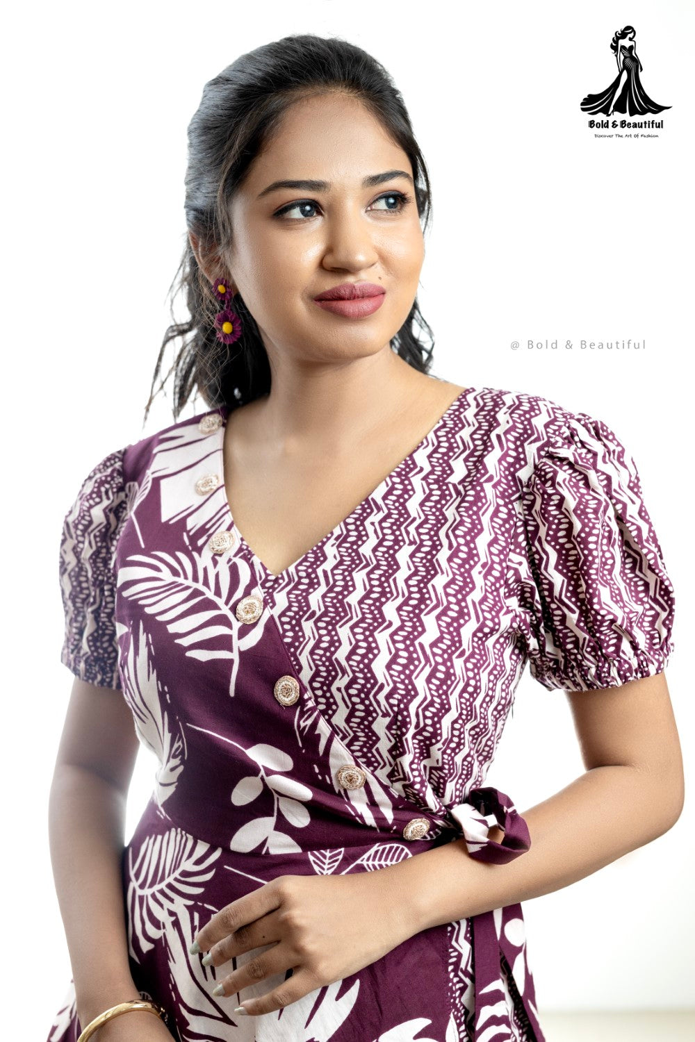 Berry Bliss Wrap Frock
