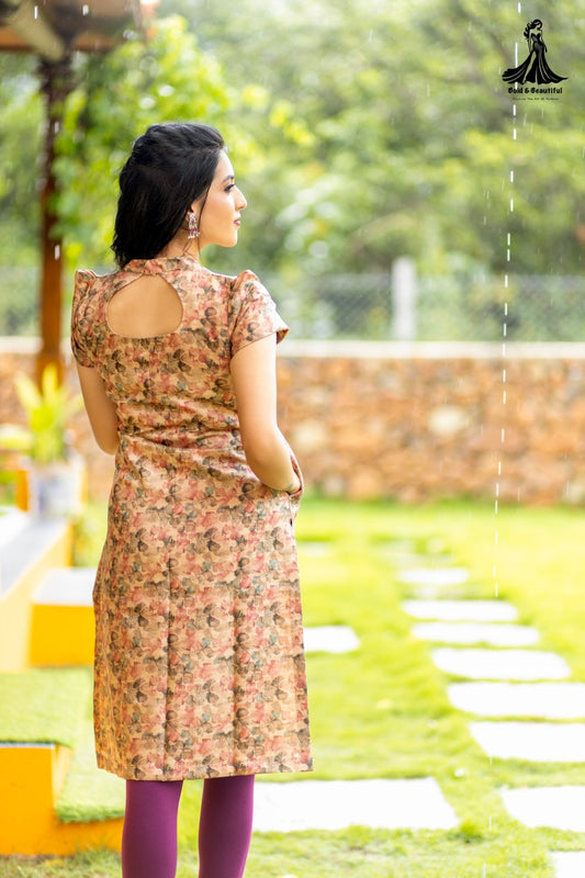 Vine Bloom Kurti