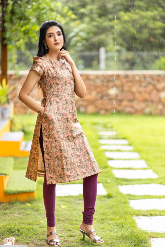 Vine Bloom Kurti
