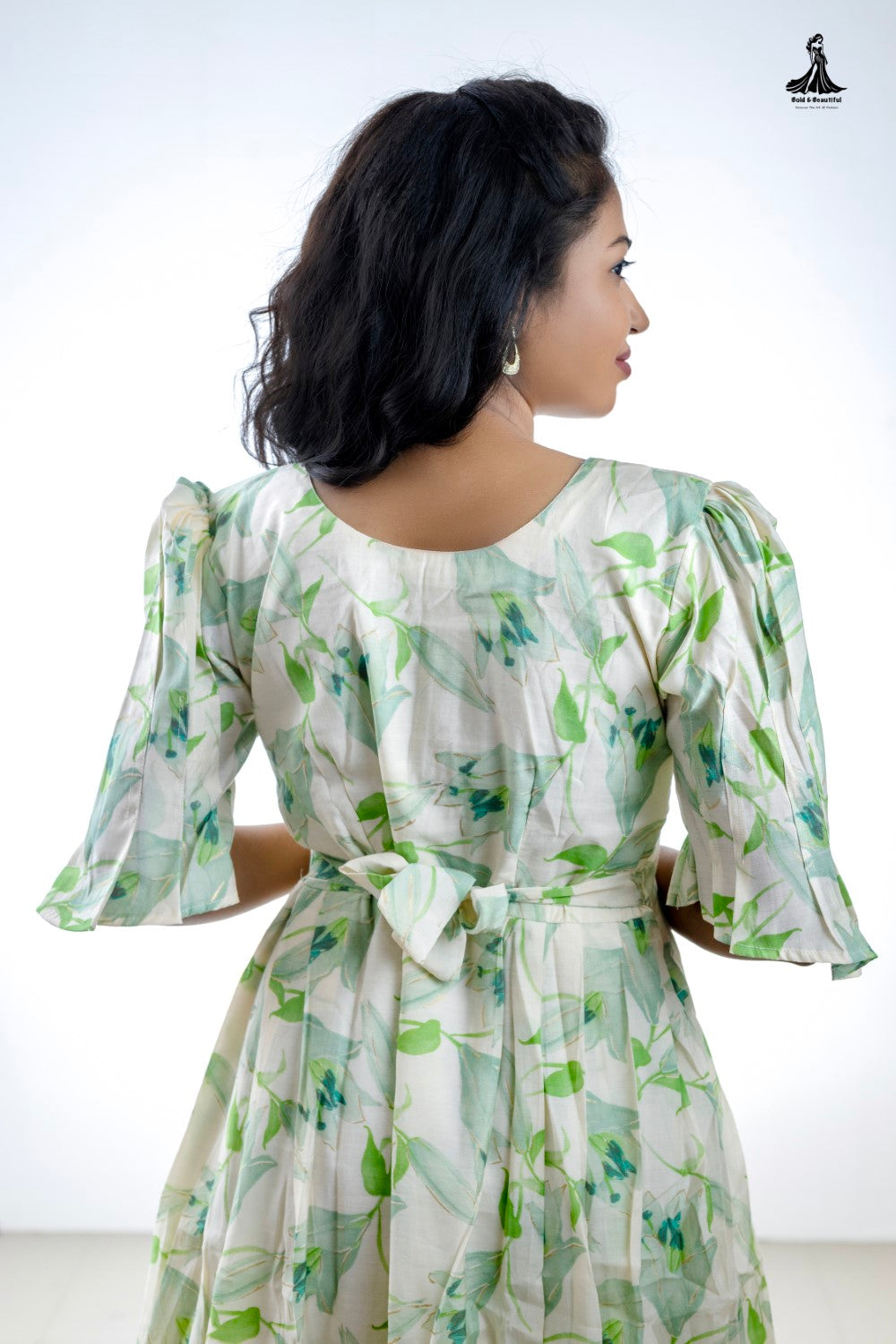 Pistachio Bloom Frock