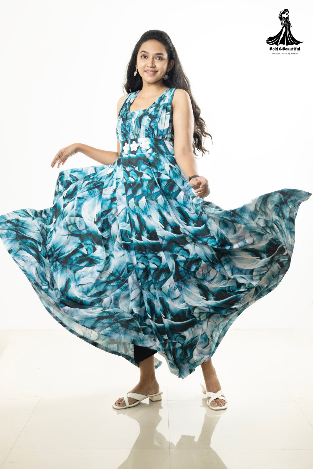 Aqua Dress