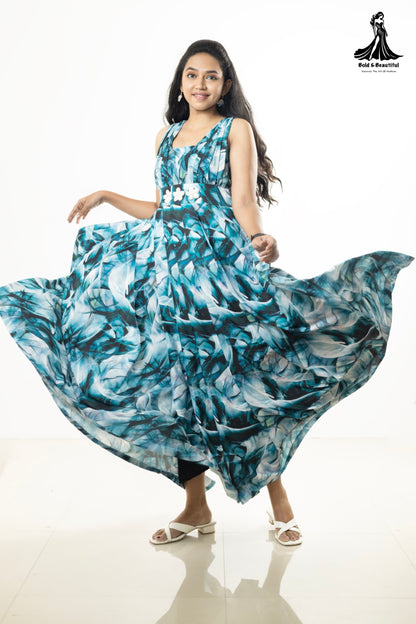 Aqua Dress