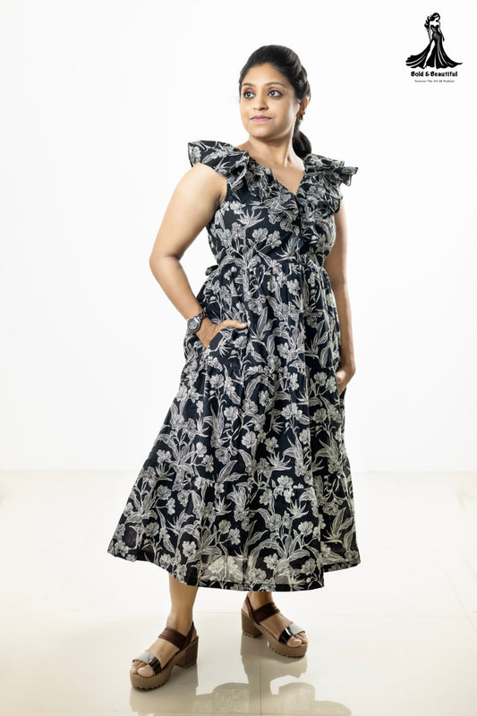 Floral Eclipse Maternity