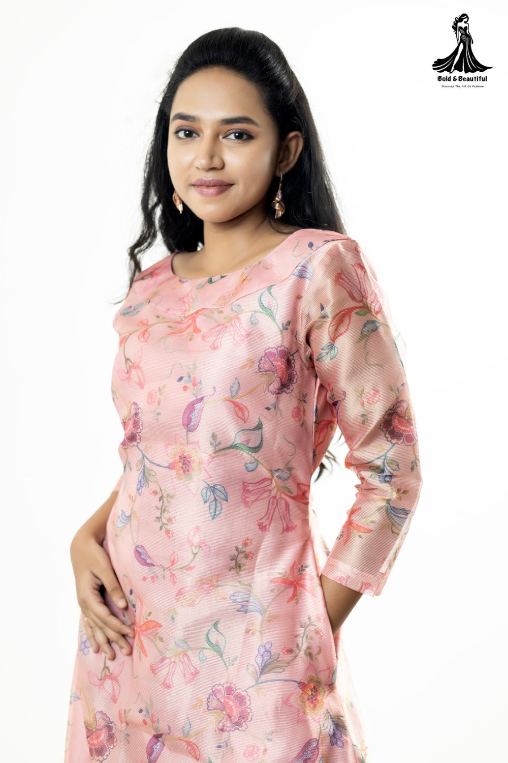 Twilight Rose Dothi Suit