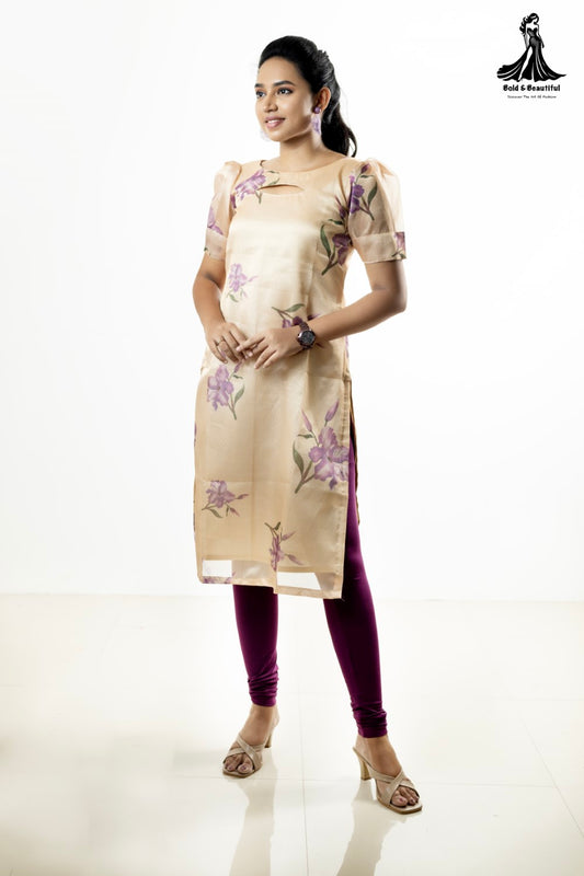 Grape Aura Kurti