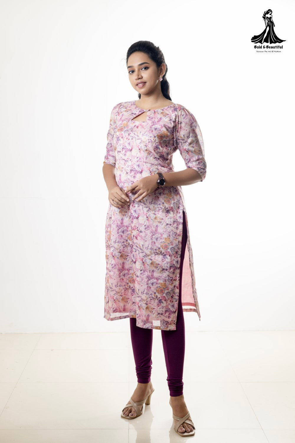 Lilac Bloom Kurti