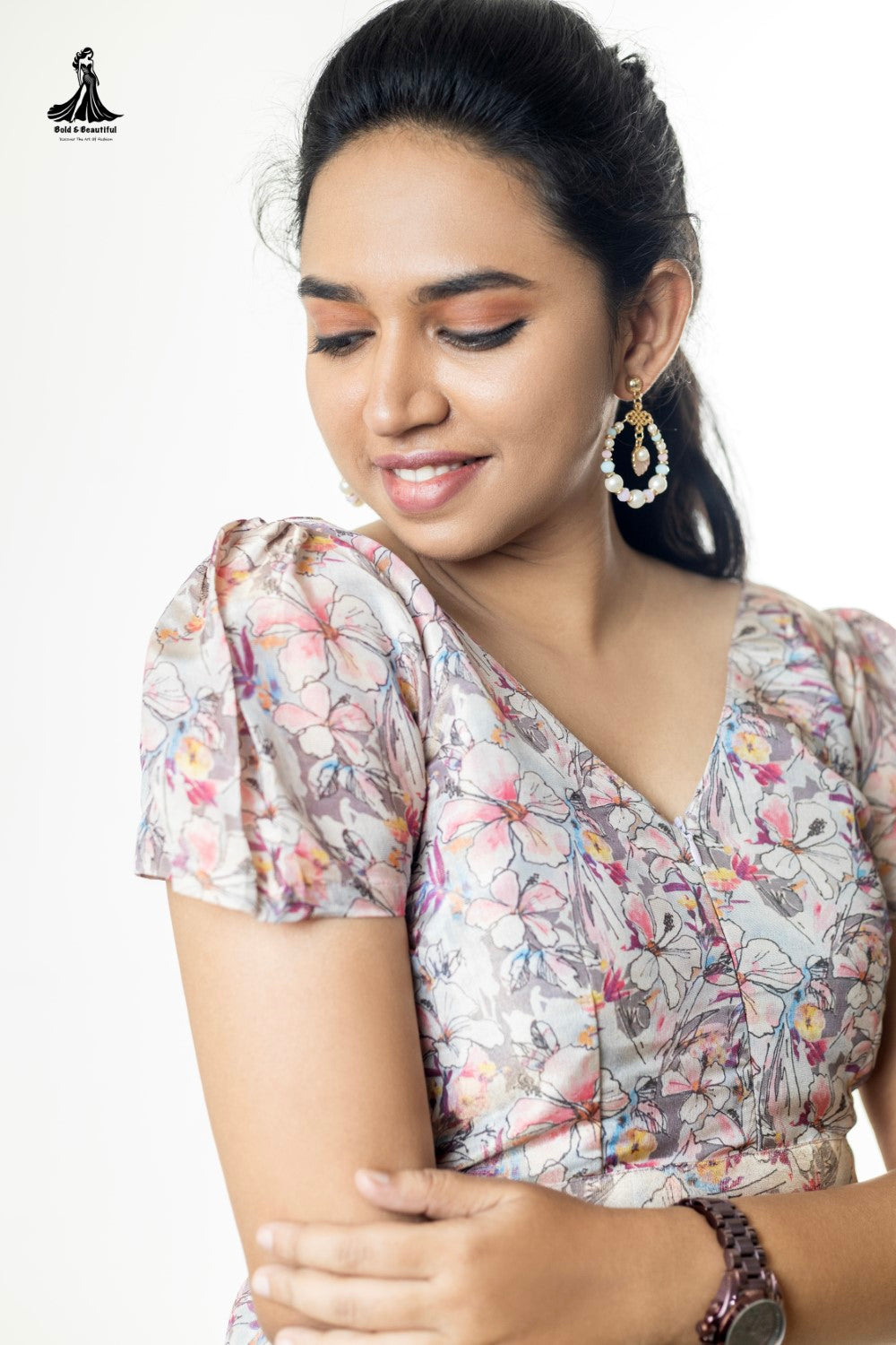Peony Radiance Kurti