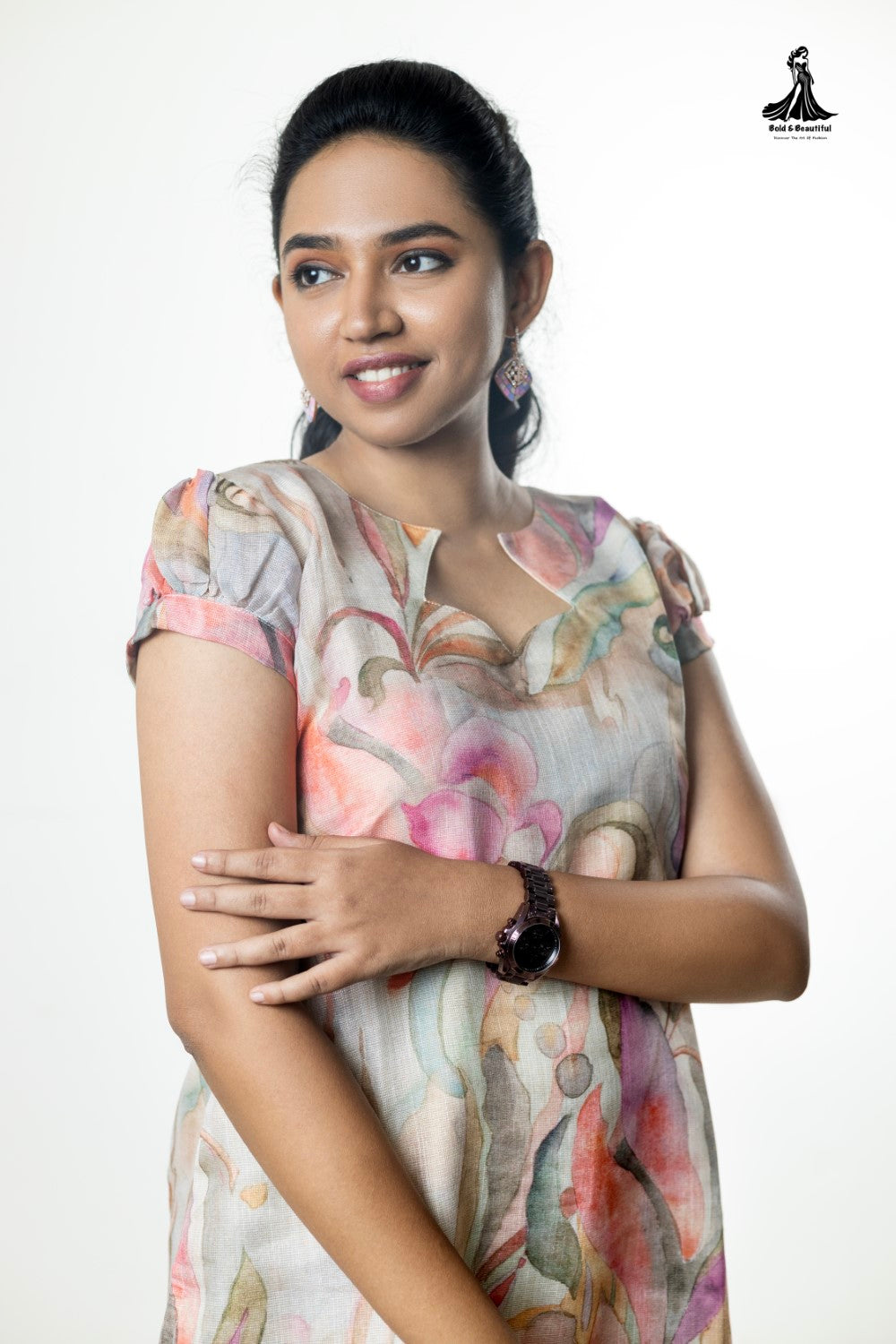 Swirl Symphony Kurti