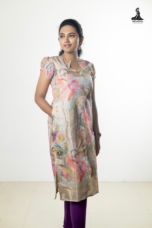 Swirl Symphony Kurti