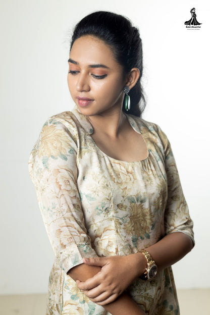Green Ivy Charm Kurti