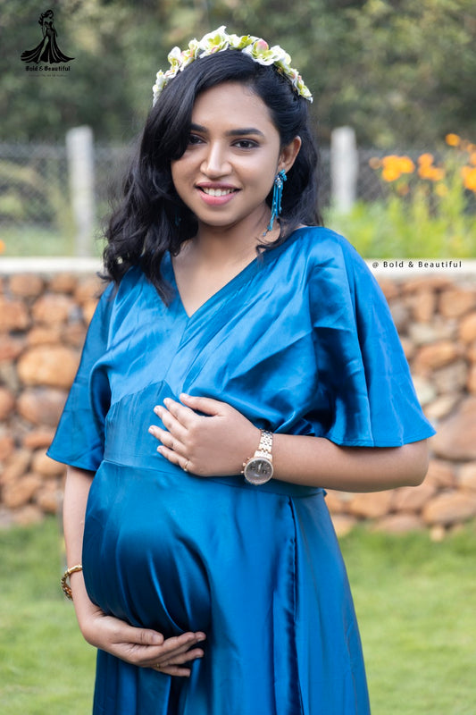 Regal Teal Drape