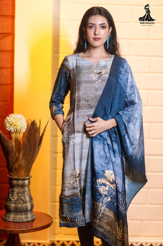 Verdant Waves Salwar Suit